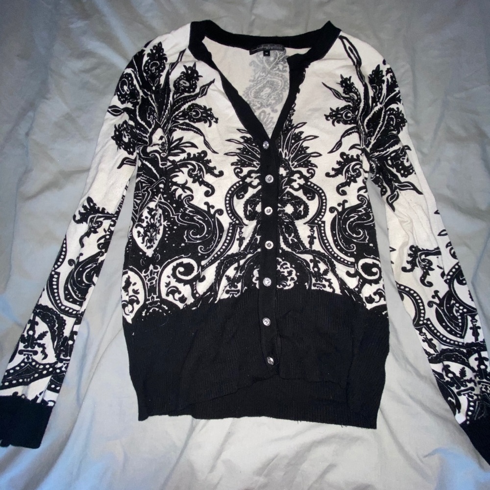 Patterned Cardigan